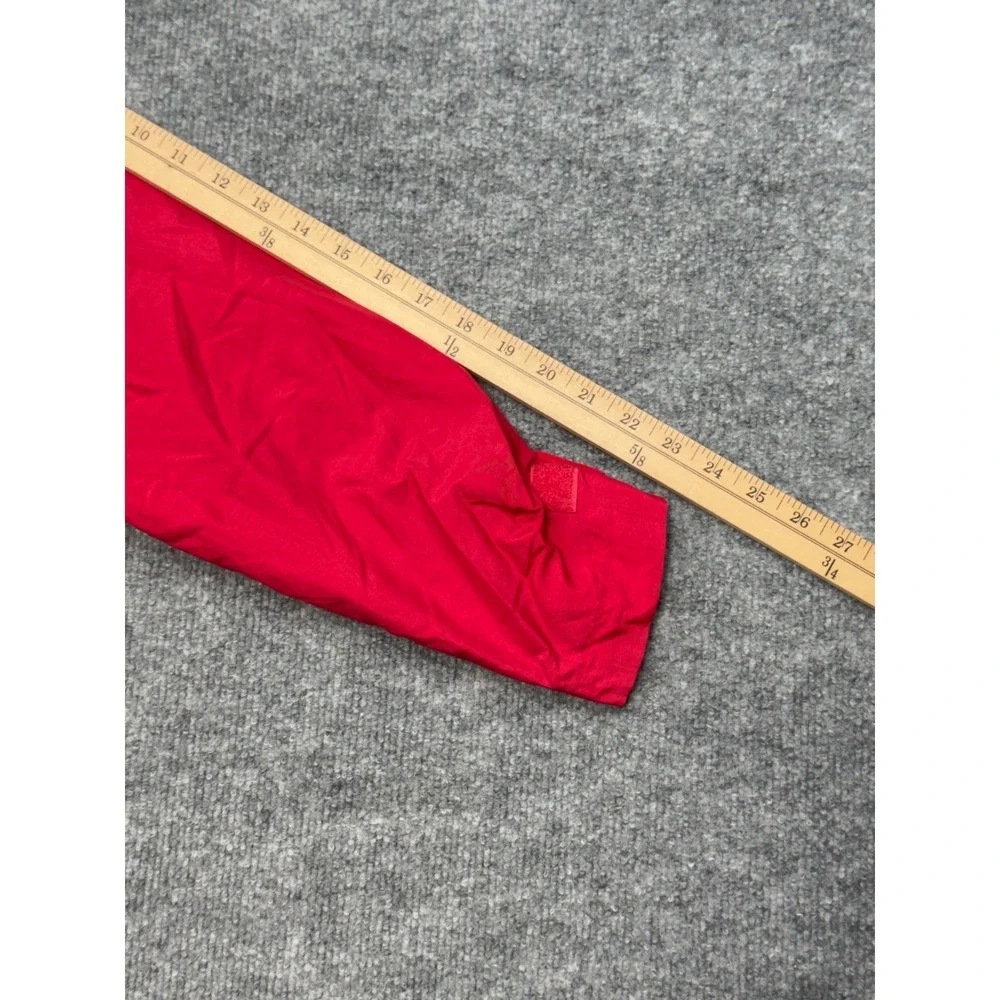 Dickies Red Zip Front Windbreaker Jacket Medium Nylon Workwear‎